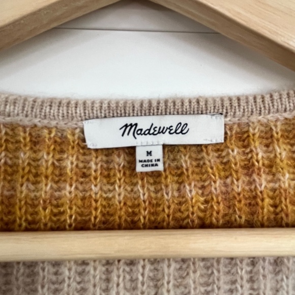 Madewell V Neck Sweater - Picture 2 of 3